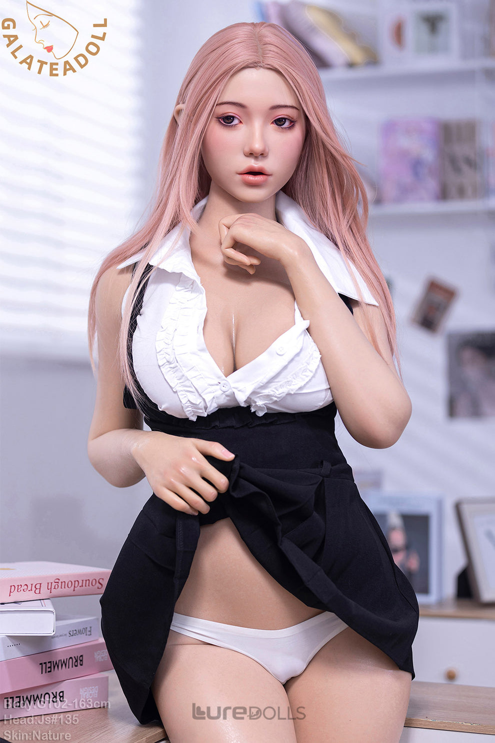 163cm/5'4" D-cup Full Silicone Sex Doll-Galatea Doll-Pearl