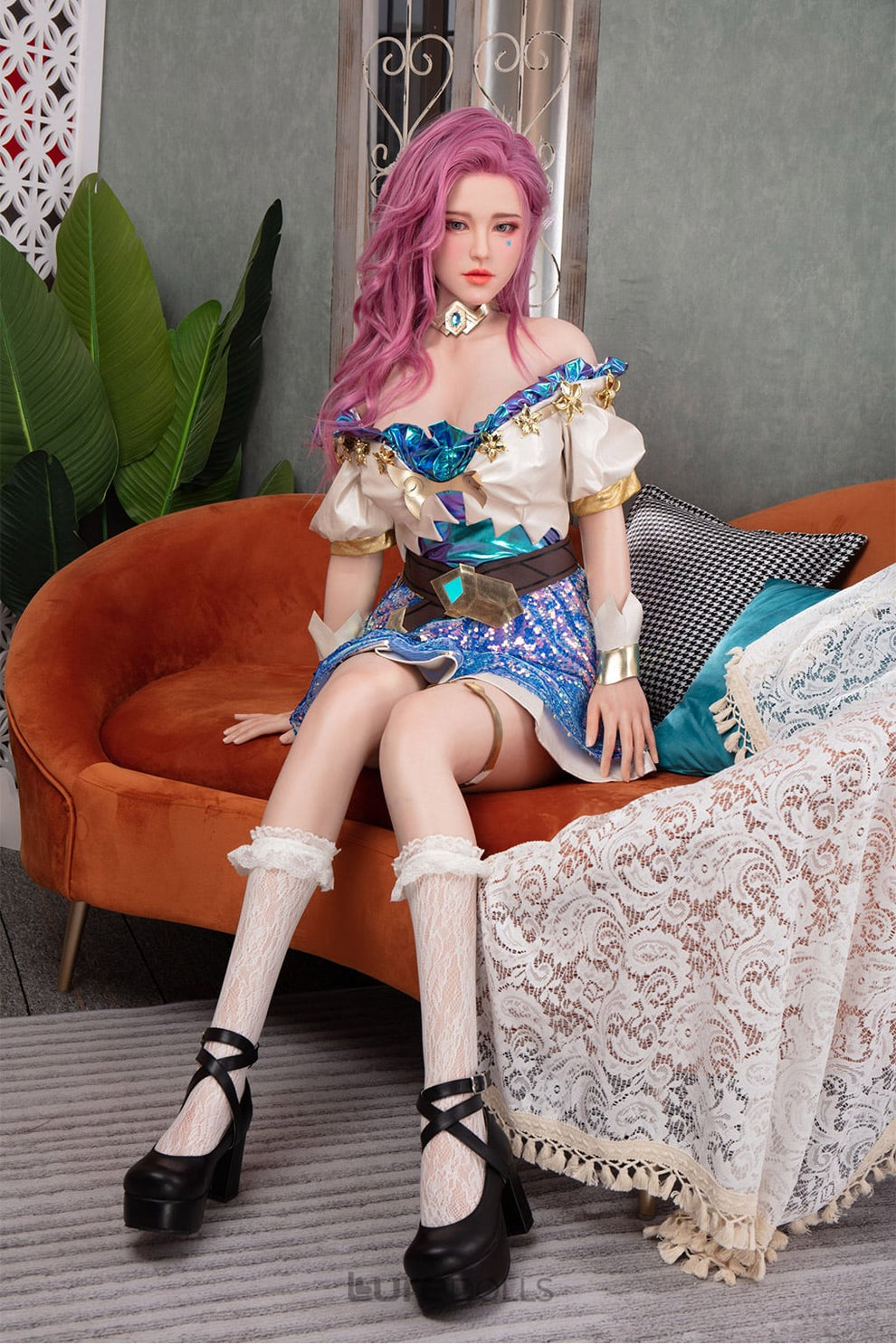 171cm/5'7" D-cup Silicone Head Sex Doll-Starpery Doll