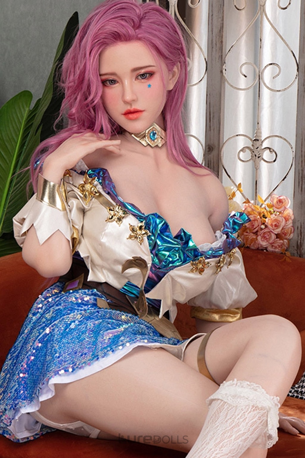 171cm/5'7" D-cup Silicone Head Sex Doll-Starpery Doll(in Stock)