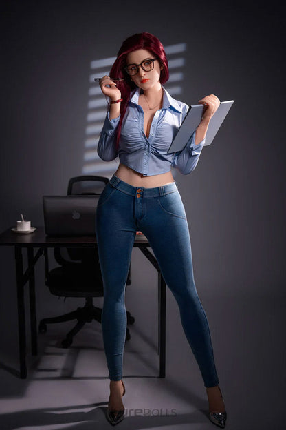 169cm/5'7" D-cup Silicone Head+TPE Body Sex Doll-SY Doll