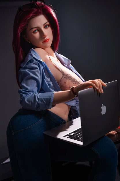 169cm/5'7" D-cup Silicone Head+TPE Body Sex Doll-SY Doll