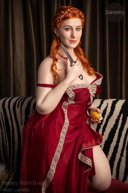 165cm/5'5" G-cup Silicone Head Sex Doll-Starpery Doll