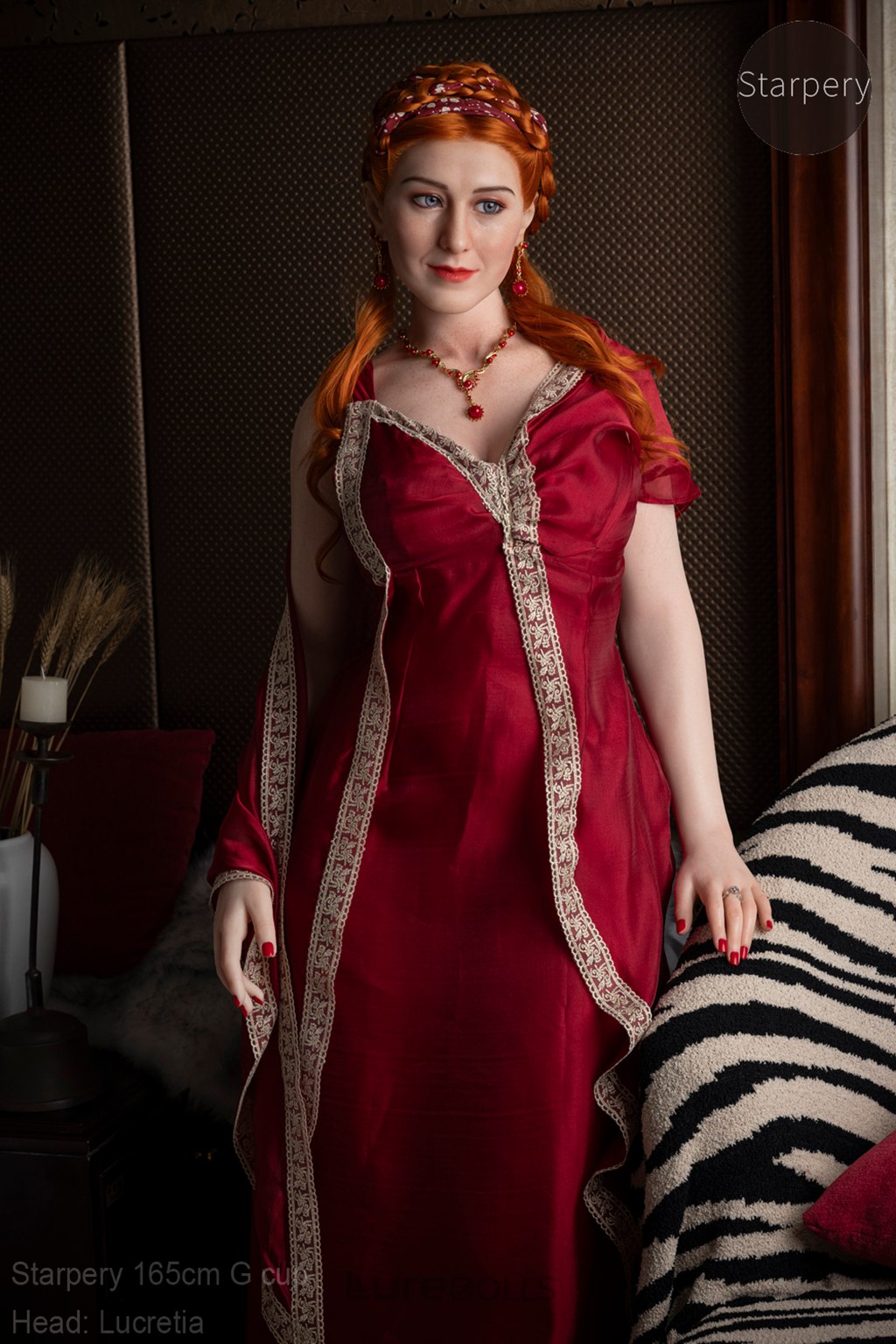 165cm/5'5" G-cup Silicone Head Sex Doll-Starpery Doll