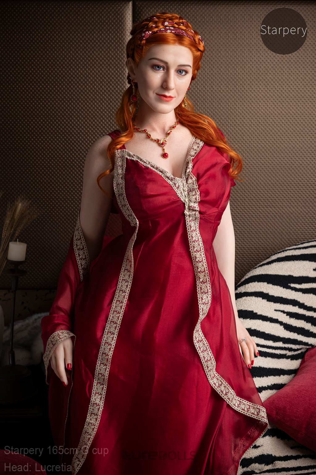 165cm/5'5" G-cup Silicone Head Sex Doll-Starpery Doll