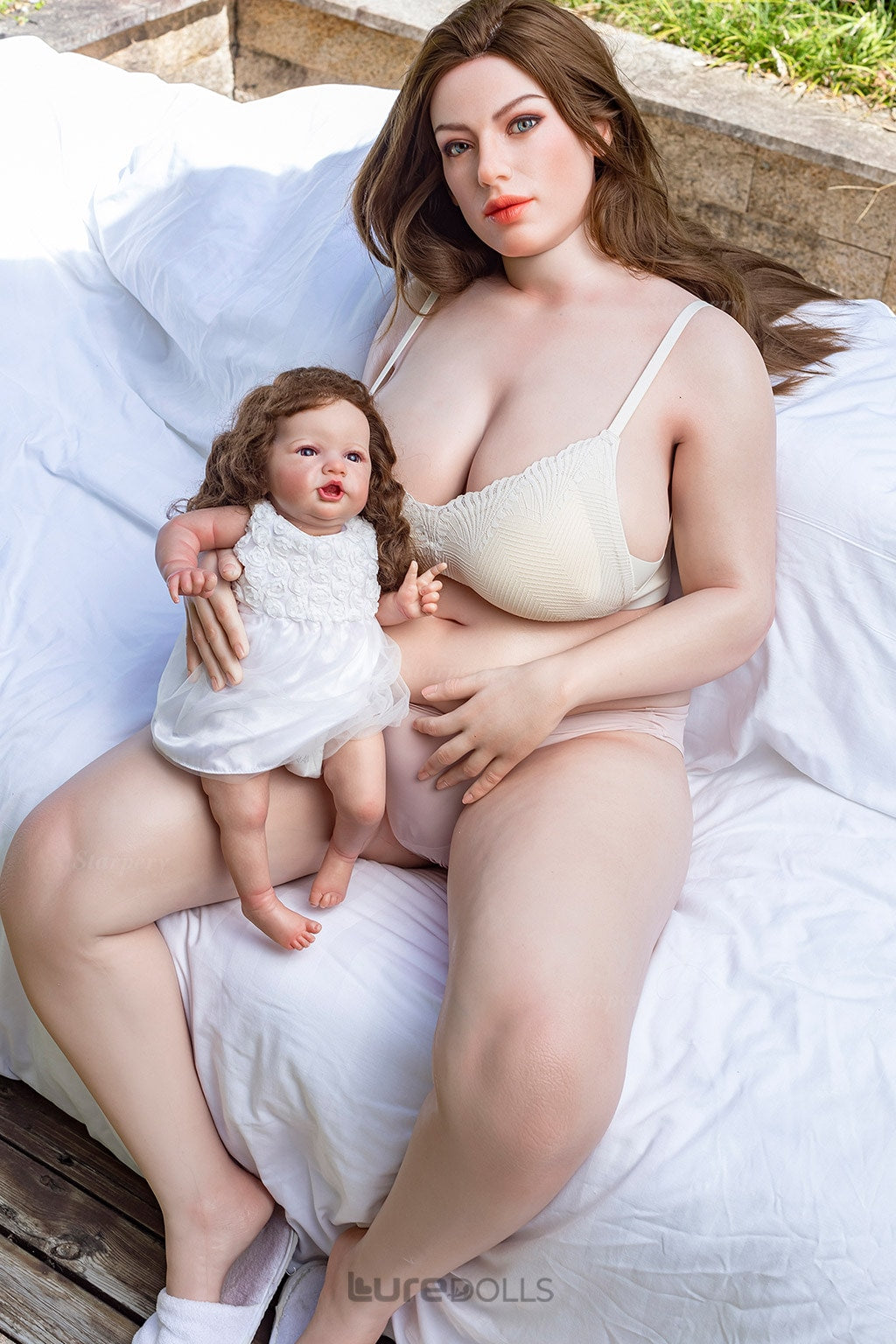 161cm/5'3" H-cup Silicone Head Sex Doll-Starpery Doll(in Stock)