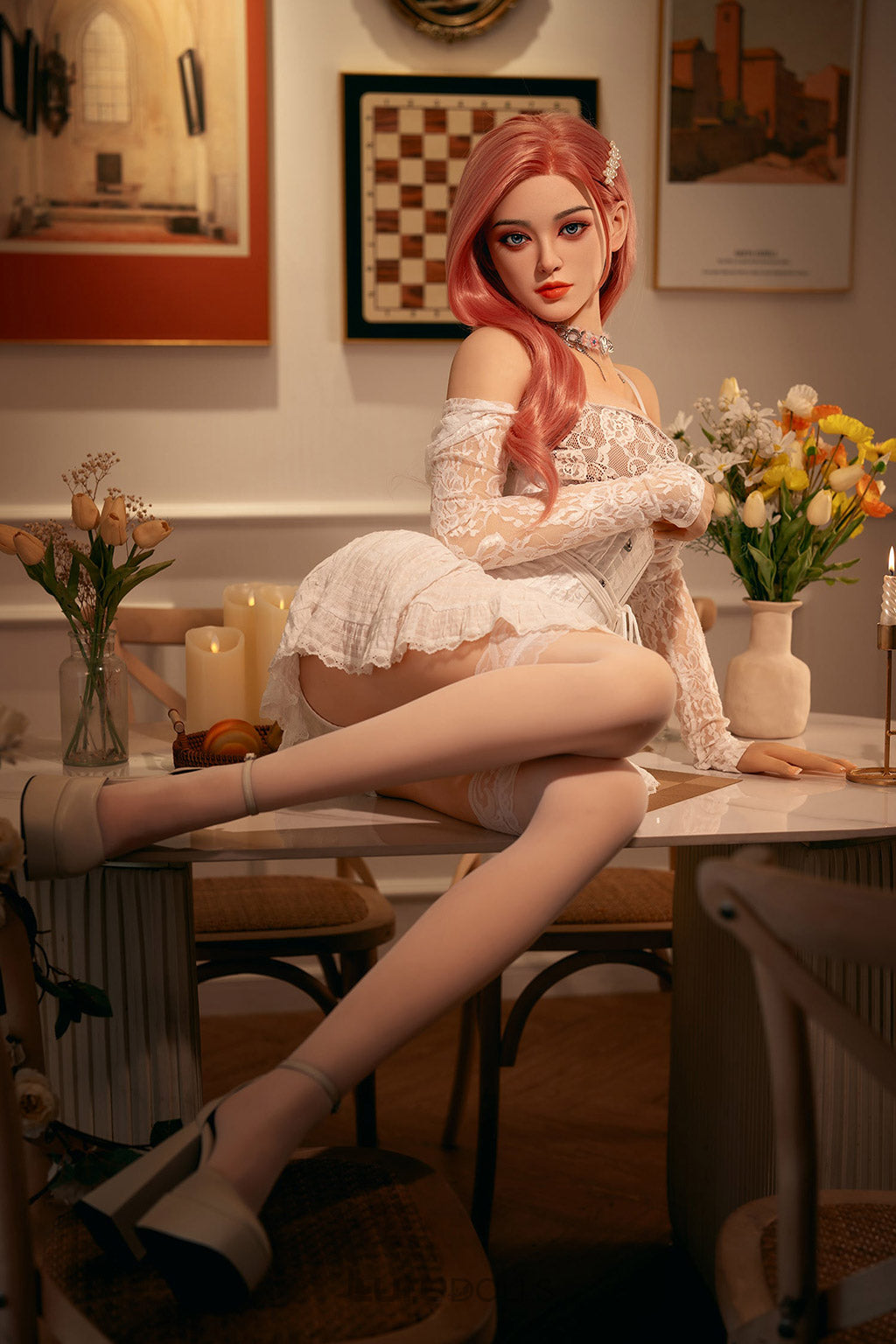160cm/5'3" C-cup Silicone Head+TPE Body Sex Doll-SY Doll