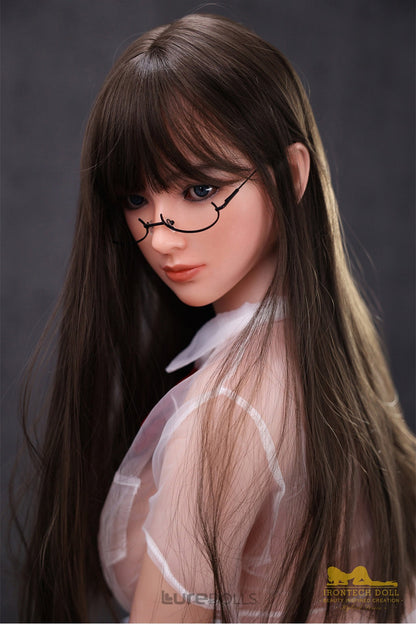 Sakura-161cm/5'3" E-cup Silicone Head+TPE Body Sex Doll-Irontech Doll