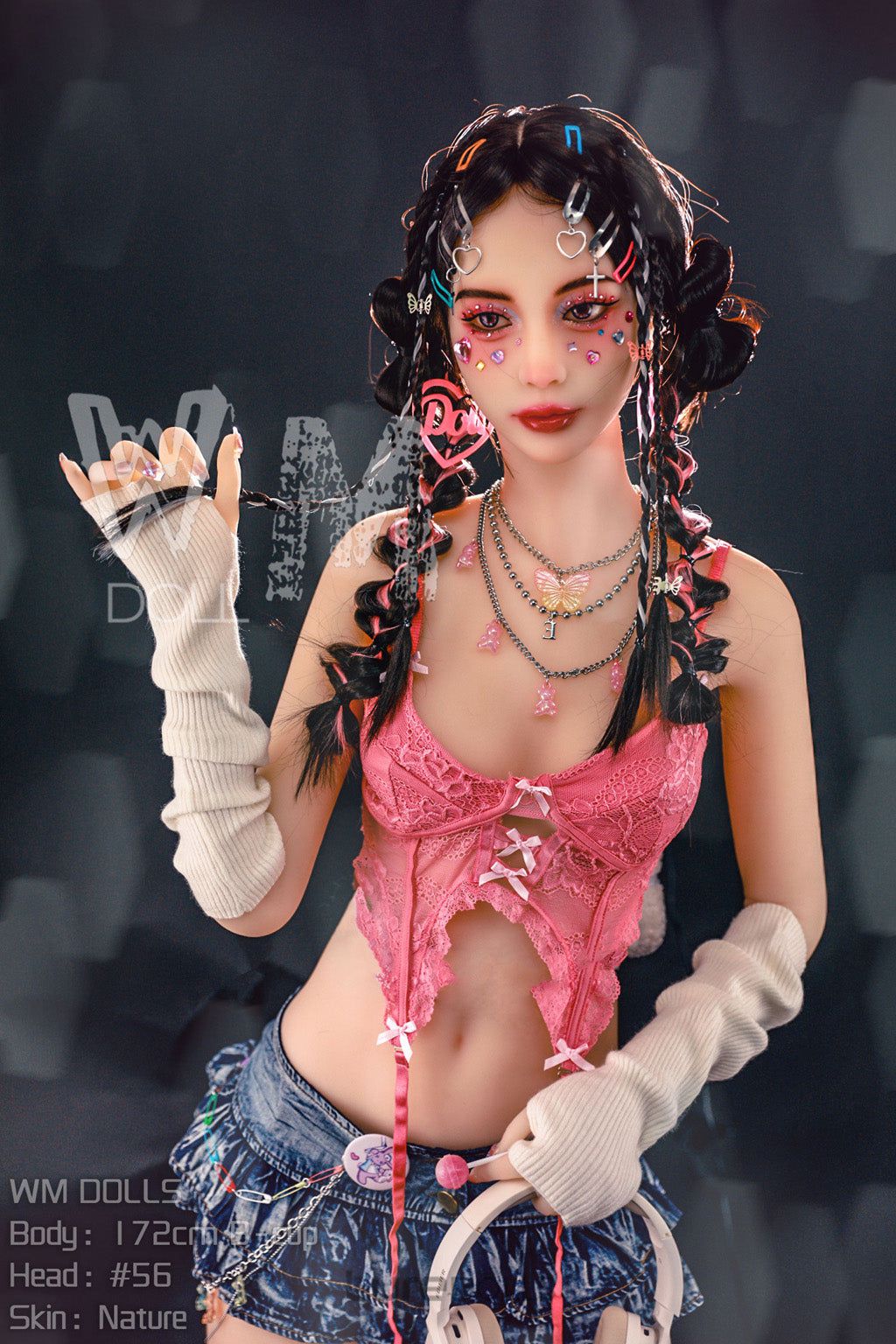 Nadia-172cm/5'8" B-Cup S-TPE Sex Doll Gel Breasts-WM Doll(in Stock)