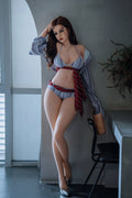 164cm/5'5" D-cup Silicone Head+TPE Body Sex Doll (Movable Jaw Head)-SY Doll
