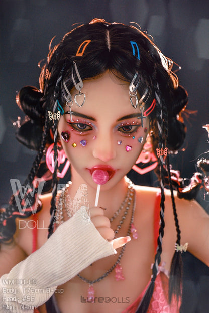 Nadia-172cm/5'8" B-Cup S-TPE Sex Doll Gel Breasts-WM Doll(in Stock)