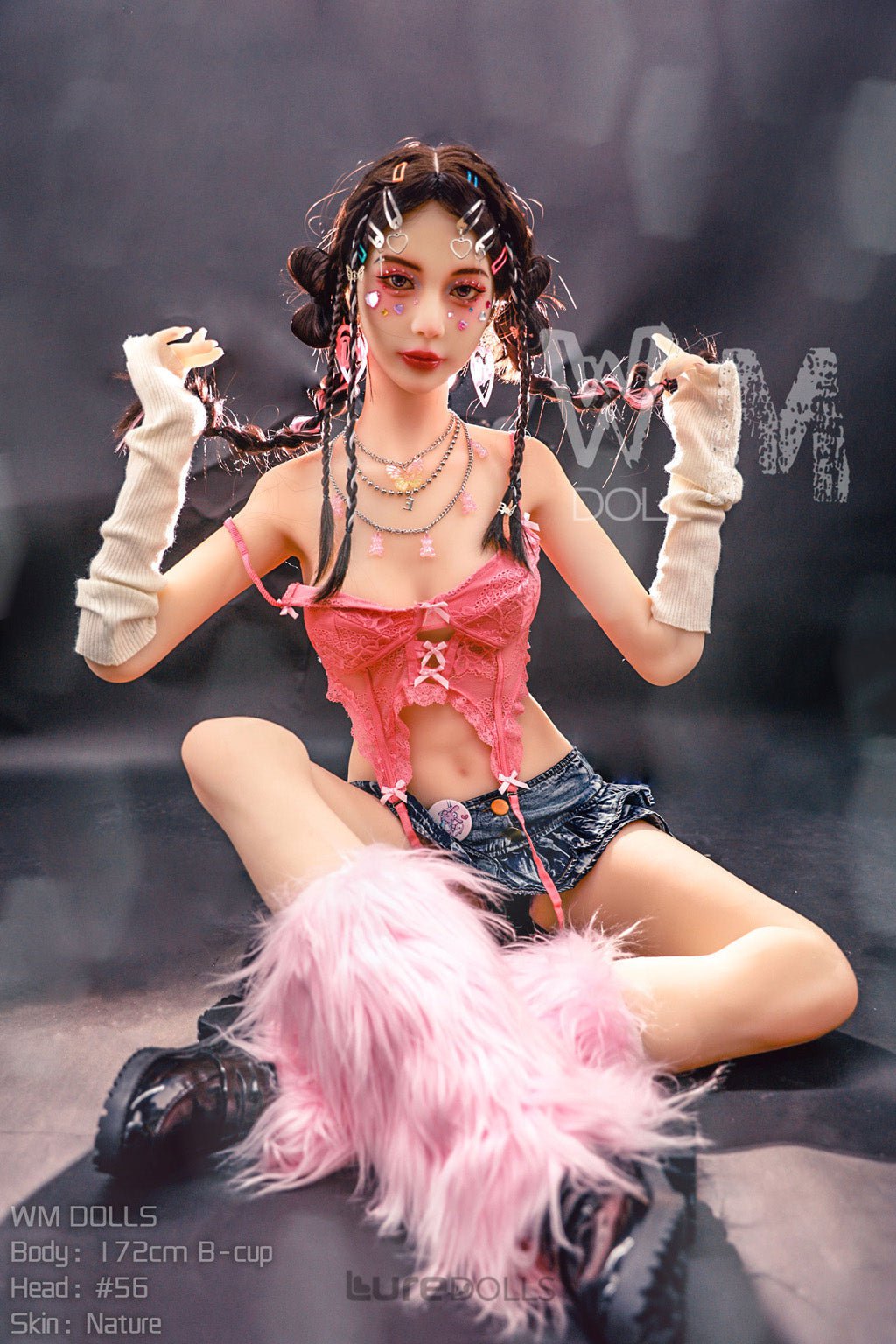 Nadia-172cm/5'8" B-Cup S-TPE Sex Doll Gel Breasts-WM Doll(in Stock)