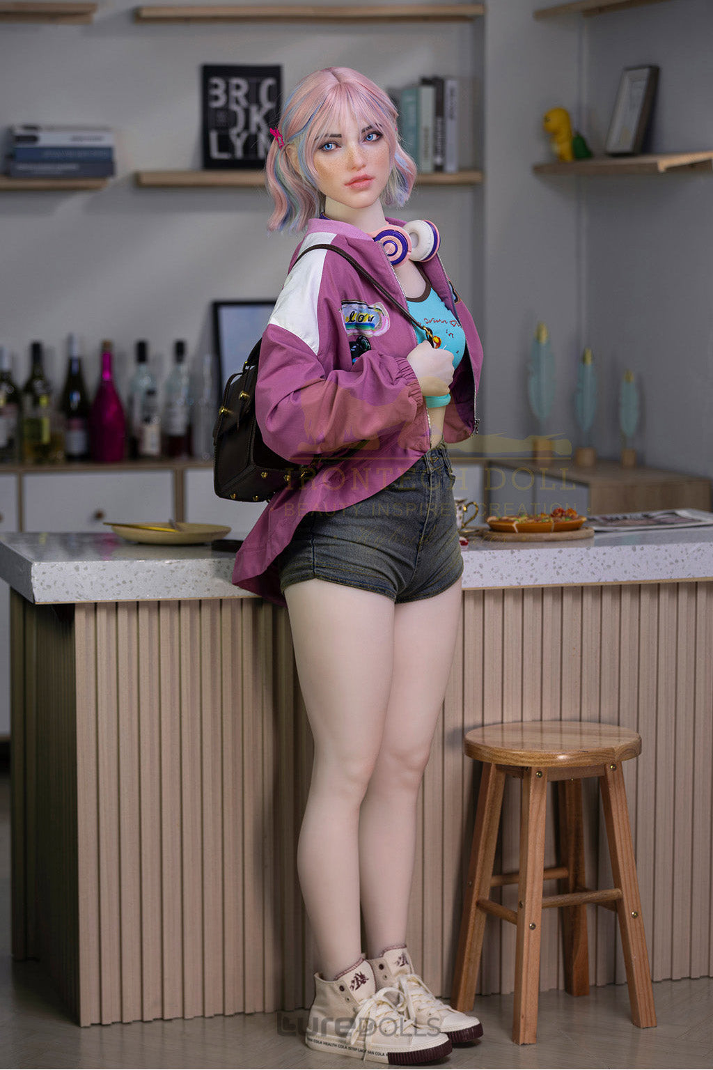162cm/5'4" D-cup Silicone Head+TPE Body Sex Doll-Irontech Doll