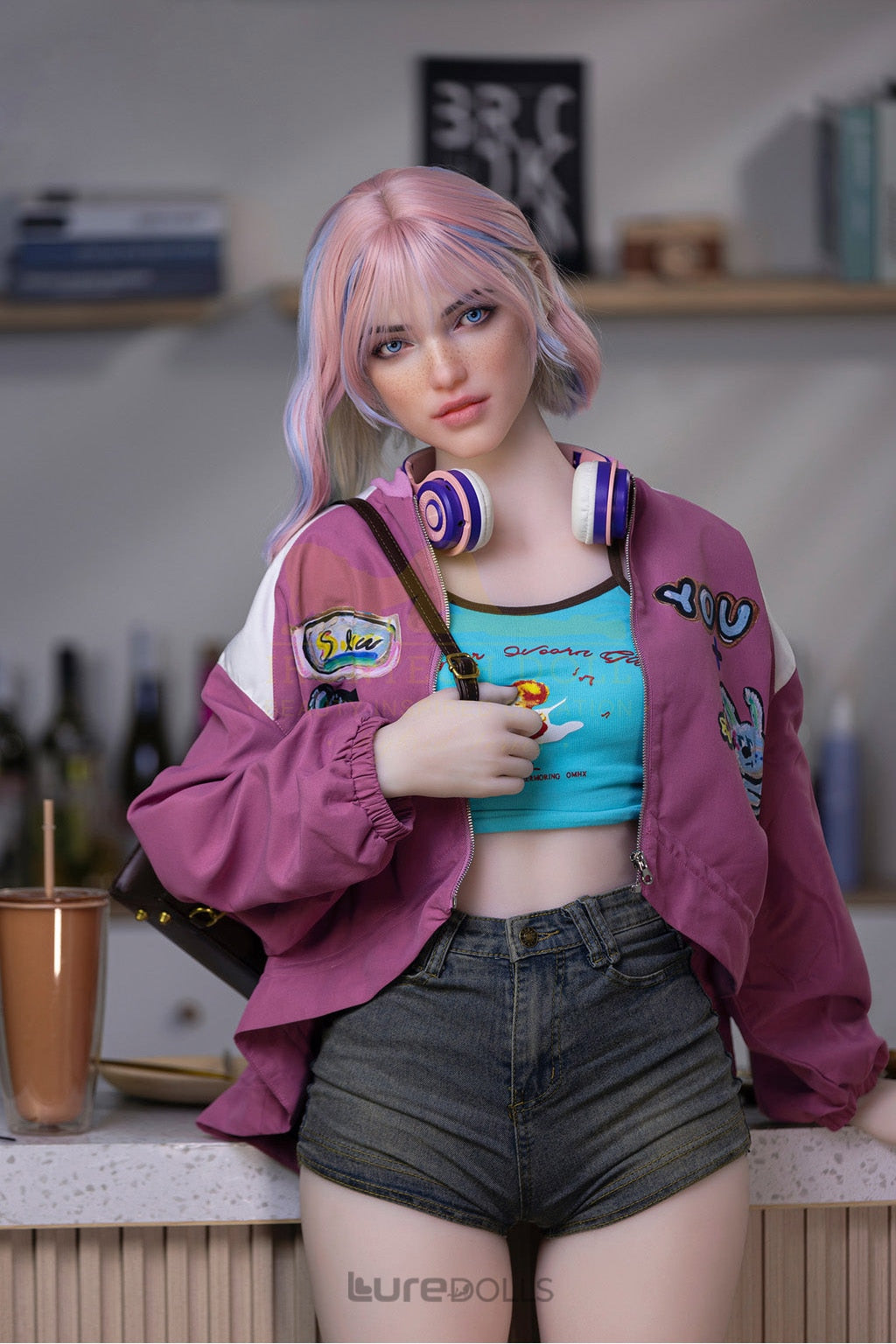 162cm/5'4" D-cup Silicone Head+TPE Body Sex Doll-Irontech Doll