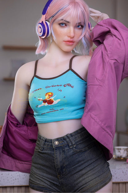 162cm/5'4" D-cup Silicone Head+TPE Body Sex Doll-Irontech Doll