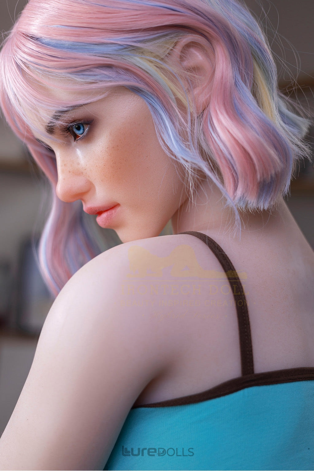 162cm/5'4" D-cup Silicone Head+TPE Body Sex Doll-Irontech Doll
