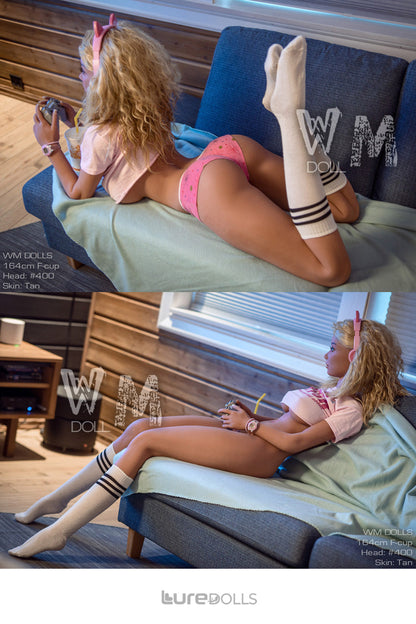 164cm/5'5" F-cup S-TPE Sex Doll Gel Breasts Tan-WM Doll(in Stock)