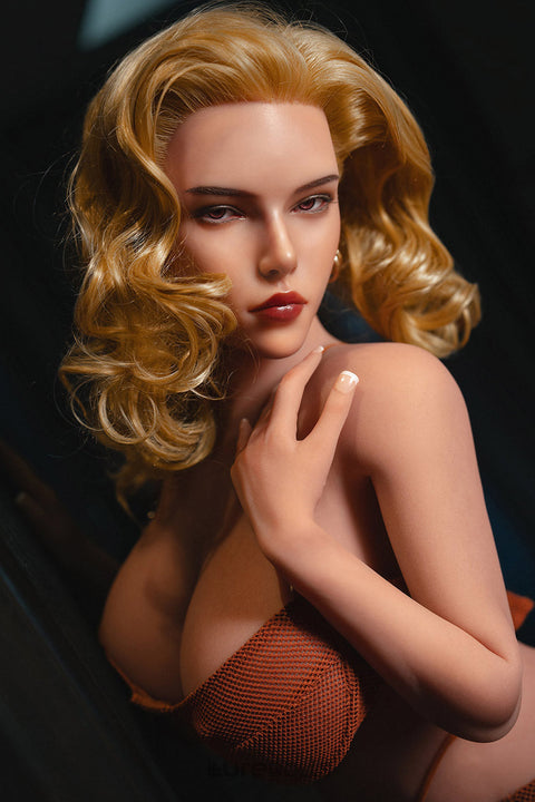162cm/5'4" F-cup Silicone Head+TPE Body Sex Doll(Super Fat Lady)-SY Doll-Coral