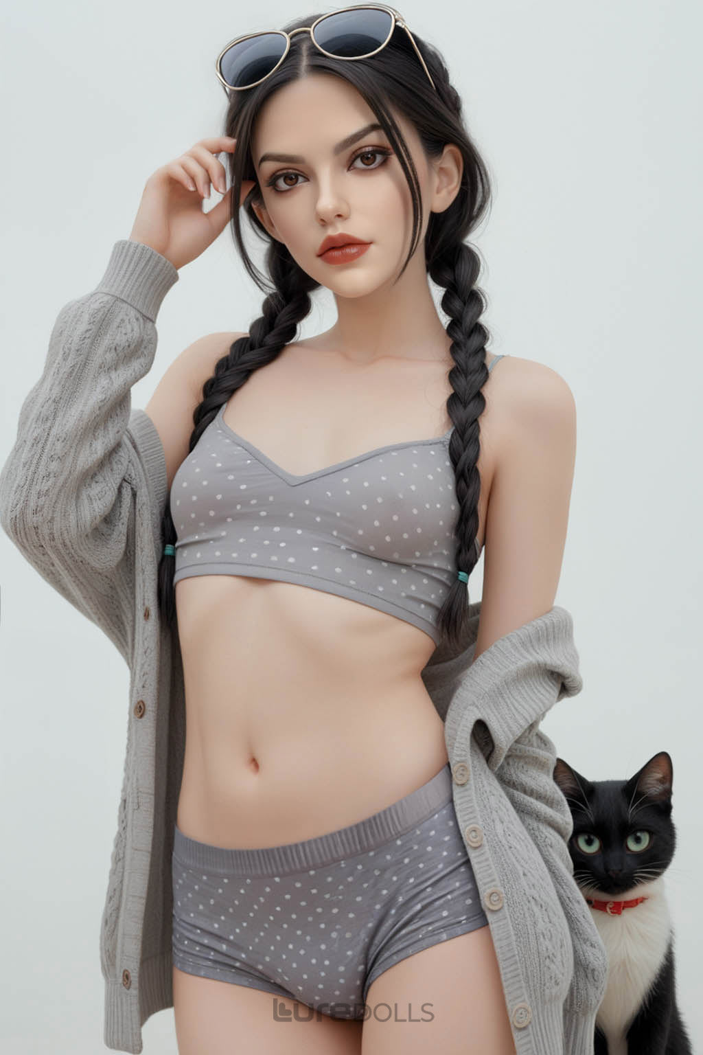 159cm/5'3" C-cup Silicone Head+TPE Body Sex Doll-SY Doll