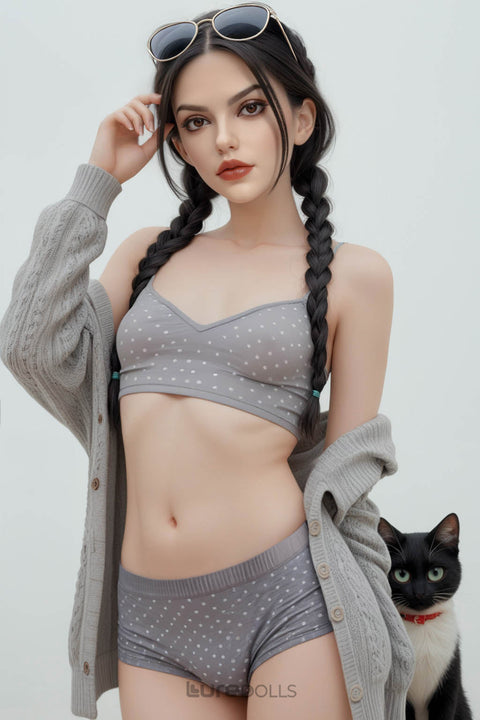 159cm/5'3" C-cup Silicone Head+TPE Body Sex Doll-SY Doll-Blis-