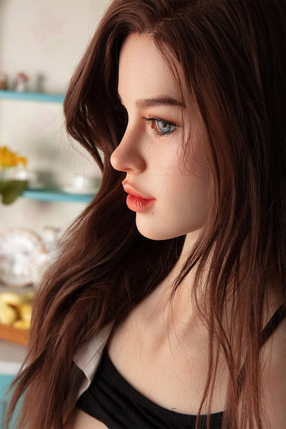171cm/5'7" A-cup Silicone Head Sex Doll-Starpery Doll(in Stock)