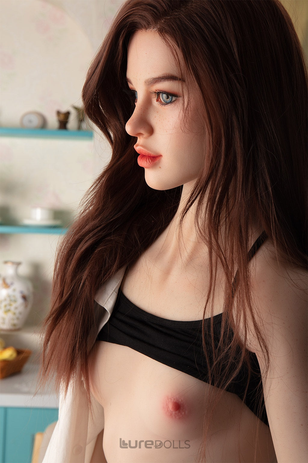 171cm/5'7" A-cup Silicone Head Sex Doll-Starpery Doll(in Stock)