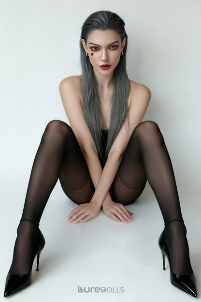 173cm/5'8" C-cup Silicone Head+TPE Body Sex Doll(Movable Jaw Head)-SY Doll