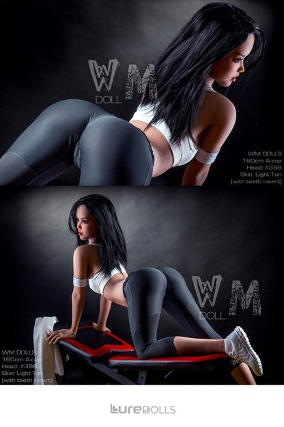 160cm/5'3" A-cup S-TPE Sex Doll Tan-WM Doll(in Stock)